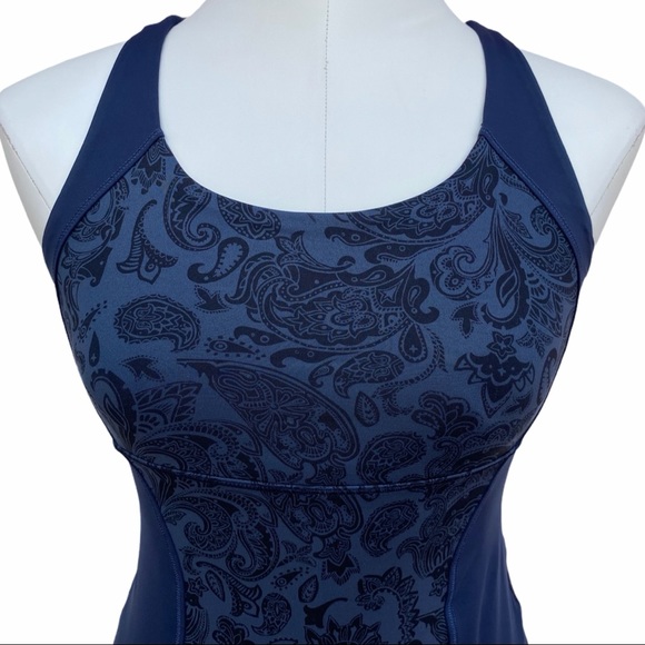 Lululemon Energy Tank in Paisley Inkwell size 2 - Picture 6 of 13